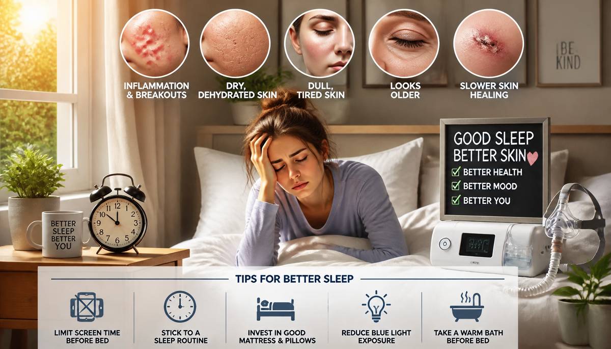 Negative Effects of Sleep Deprivation on Your Skin