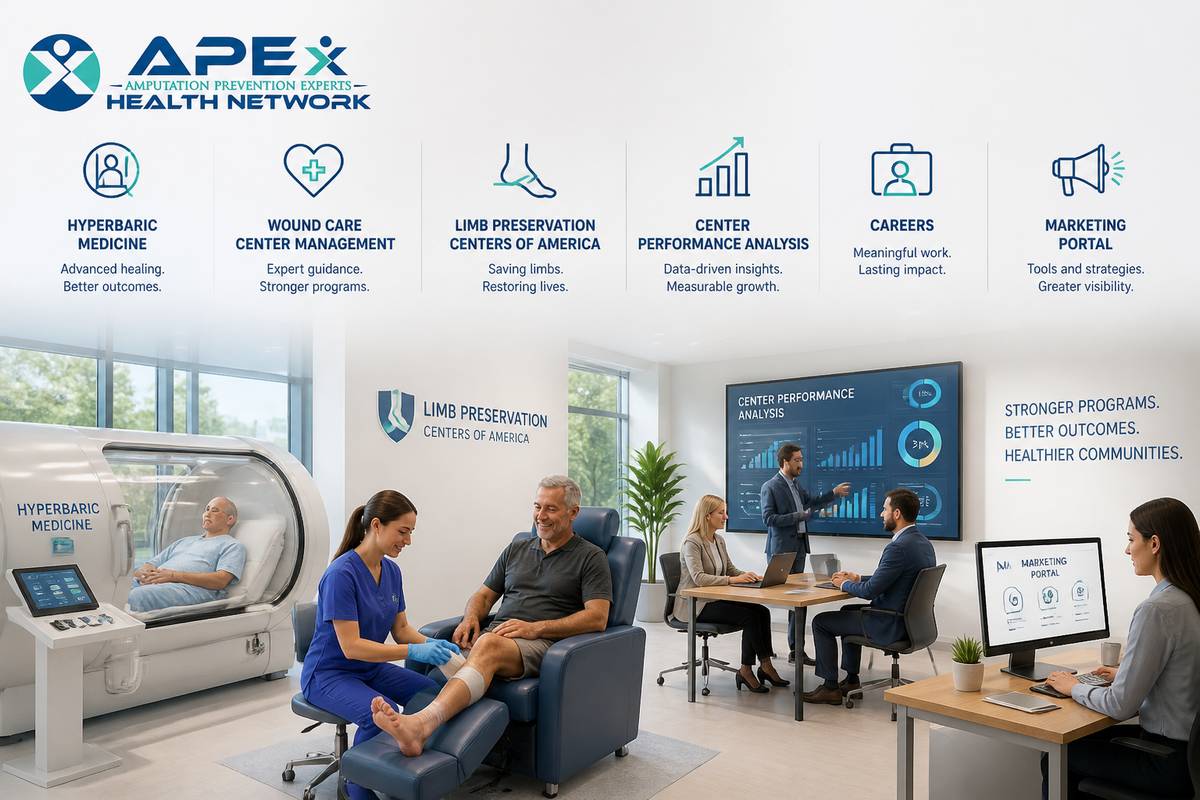 https://apexhealthnetwork.com/wound-care-center/ website